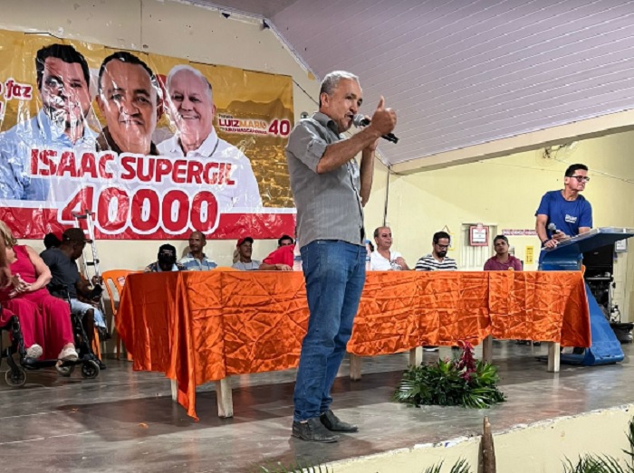 Isaac Super Gil reúne lideranças em apoio à sua candidatura a vereador