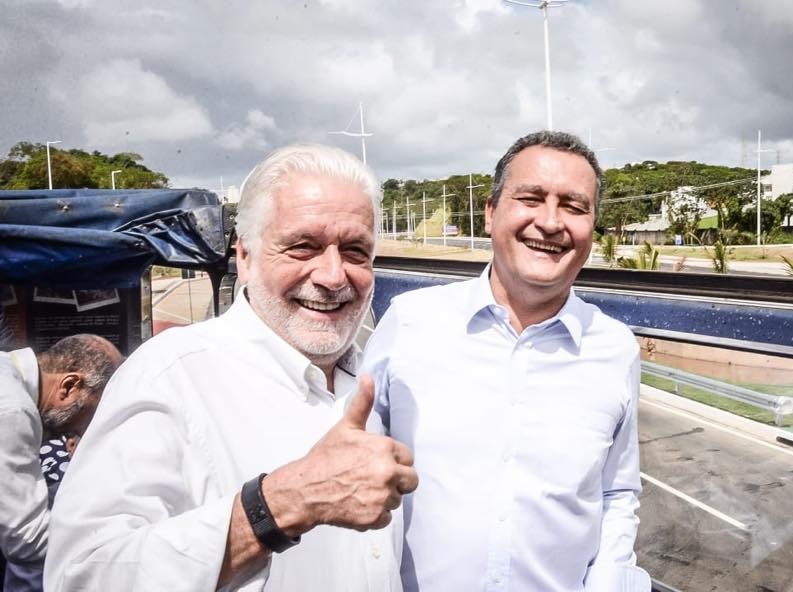 Rui Costa e Jaques Wagner lideram pesquisa para o senado na Bahia; veja os números Rui Costa e Jaques Wagner lideram pesquisa para o senado na Bahia; veja os números
