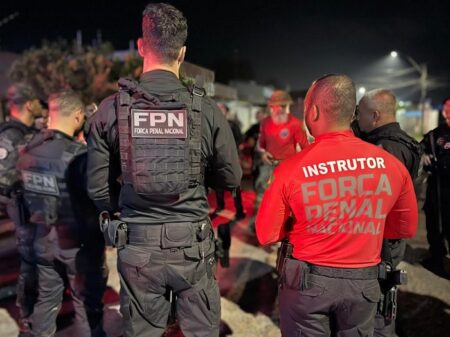 Força Penal Nacional chega para atuar no Conjunto Penal de Eunápolis