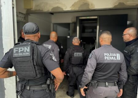 Força Nacional realiza vistoria geral no Conjunto Penal de Eunápolis; confira