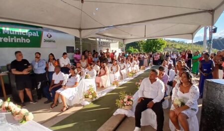Casamento comunitário mobiliza Quilombo Barreirinho em Joaíma