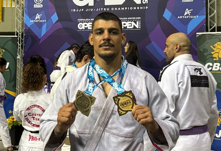 Quem é o lutador baiano que lidera o ranking nacional de jiu-jitsu Quem é o lutador baiano que lidera o ranking nacional de jiu-jitsu