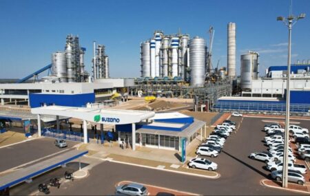 Nova fábrica da Suzano reporta crescimento de 28% nas vendas atingindo receita de R$ 13,3 bilhões