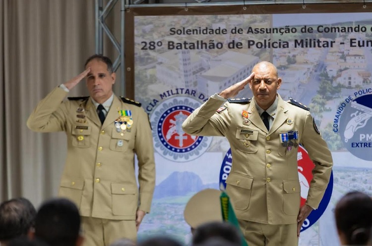 Tenente-Coronel Telmo assume comando do 28º BPM em Eunápolis Tenente-Coronel Telmo assume comando do 28º BPM em Eunápolis
