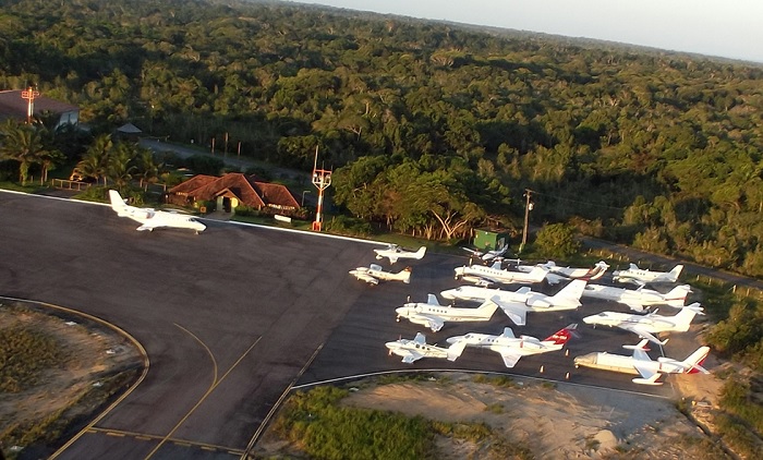Aeroporto de Trancoso opera no limite para a alta temporada de Réveillon Aeroporto de Trancoso opera no limite para a alta temporada de Réveillon