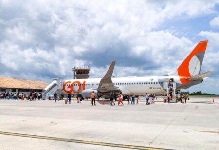 Aeroporto de Porto Seguro prevê 249 mil passageiros e 177 voos extras em dezembro