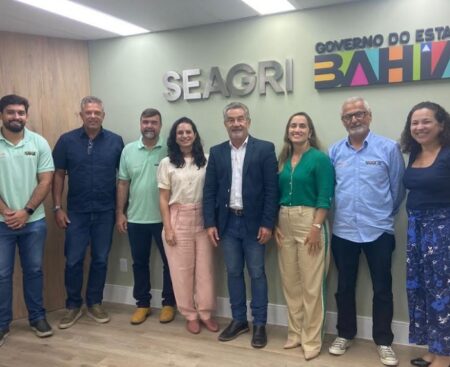 Seagri e Bracell discutem ações para implantação de viveiros de mudas nativas na Bahia