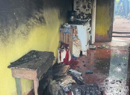 Mulher é presa após provocar incêndio em casa no município de Belmonte