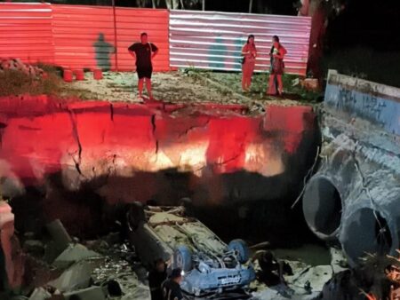 Motorista embriagado perde controle de carro e esposa morre em acidente em Itabatã