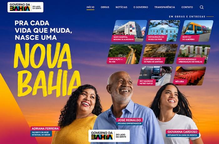 Governo da Bahia lança conceito que unifica campanhas institucionais Governo da Bahia lança conceito que unifica campanhas institucionais