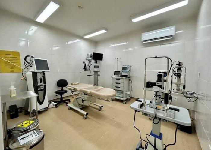 Policlínica Regional de Saúde em Teixeira de Freitas passa a contar com centro cirúrgico oftalmológico Policlínica Regional de Saúde em Teixeira de Freitas passa a contar com centro cirúrgico oftalmológico