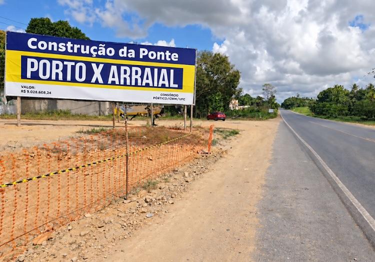 Justiça suspende obras da ponte entre Porto Seguro e Arraial d’Ajuda Justiça suspende obras da ponte entre Porto Seguro e Arraial d’Ajuda